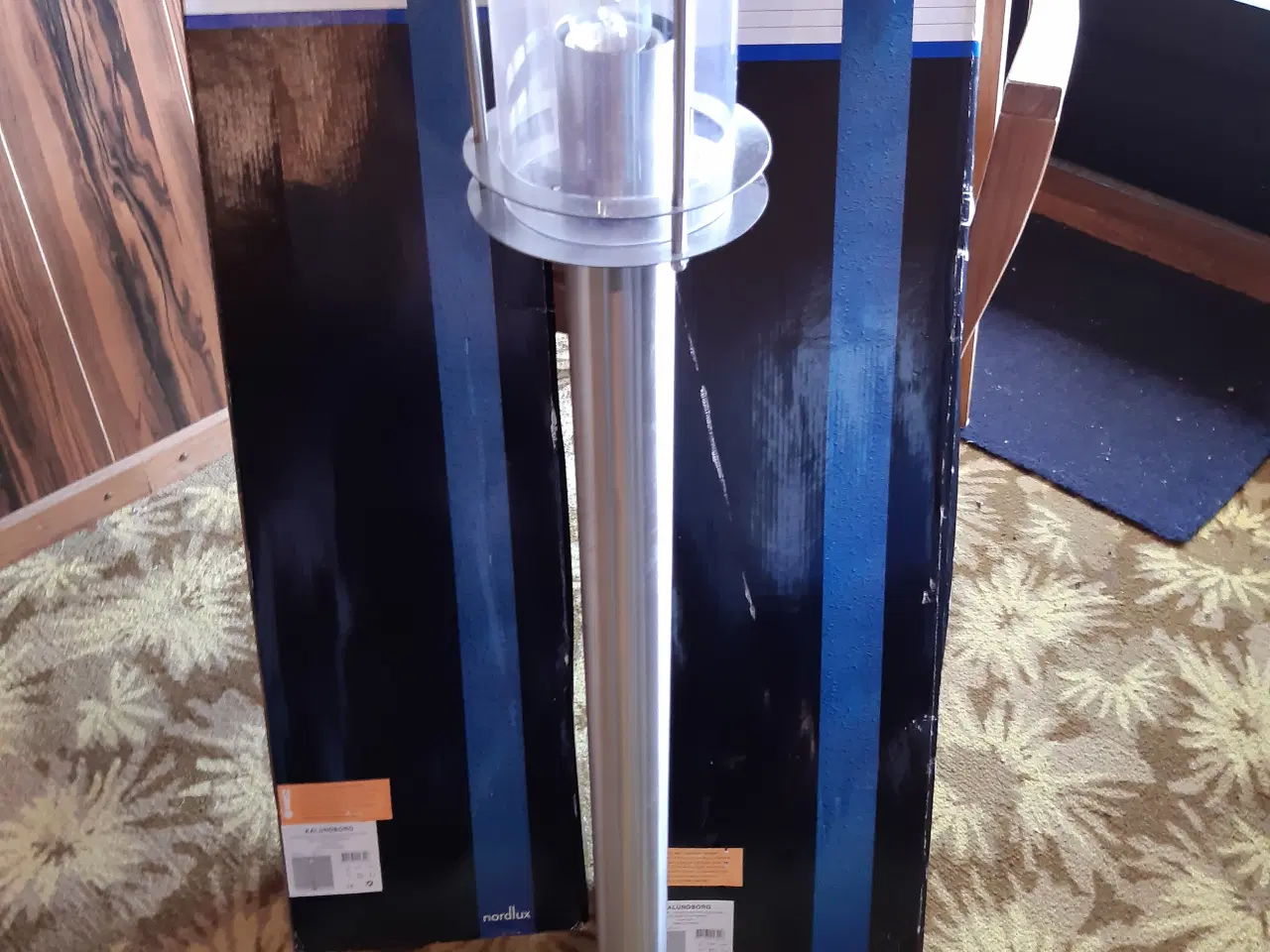 Billede 3 - Havelamper I rustfrit stål.