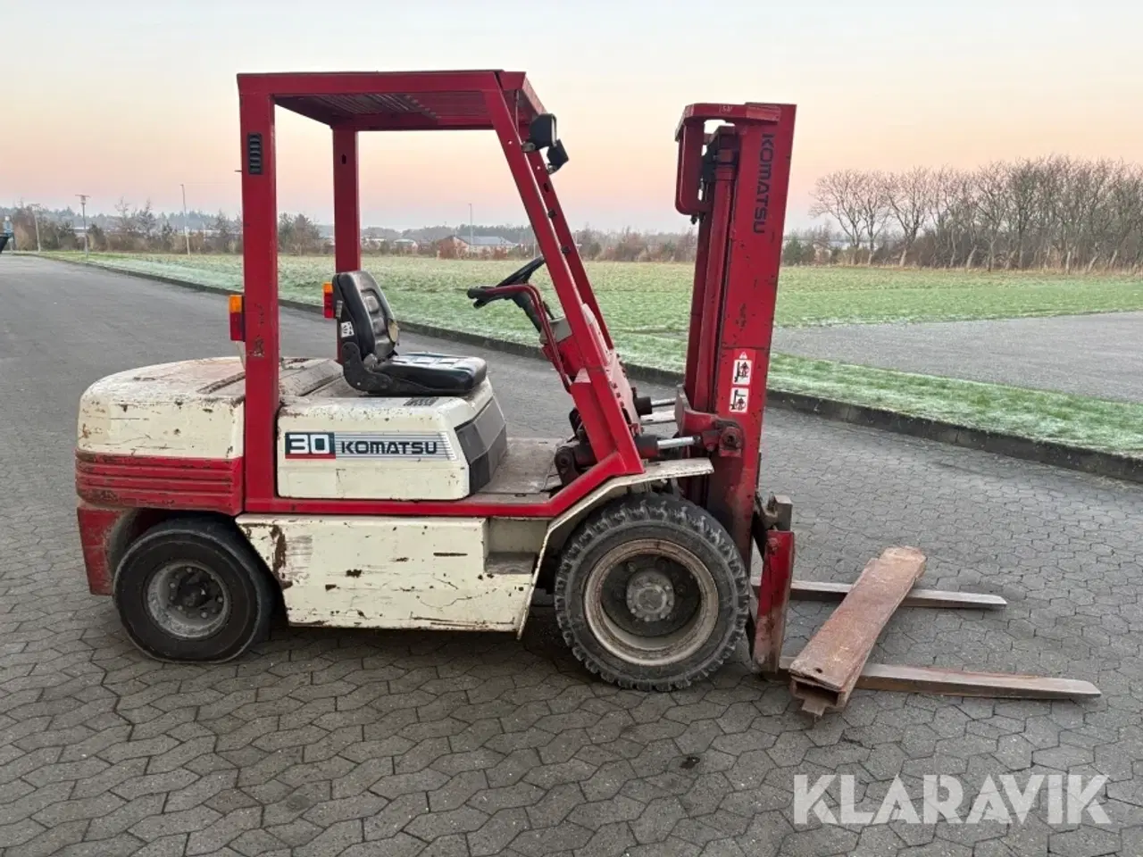 Billede 4 - Truck Komatsu FD30-11 inklusive 1,6 meter forlængere