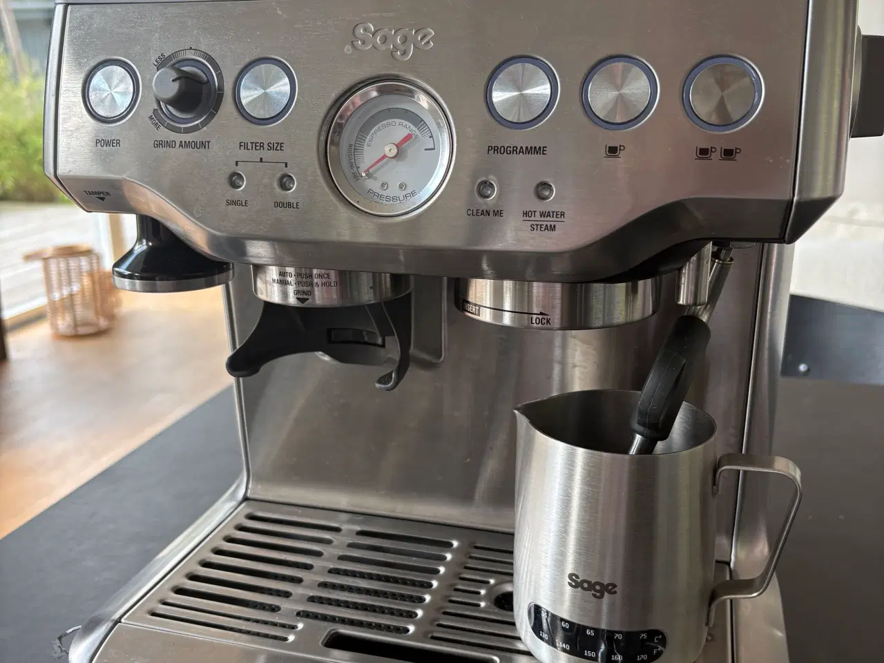 Billede 1 - Sage Barista Express med kværn i rustfrit stål