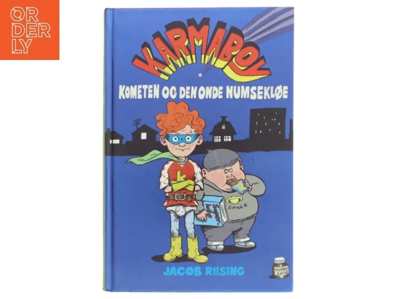 Billede 1 - Karmaboy - kometen og den onde numsekløe af Jacob Riising (Bog)