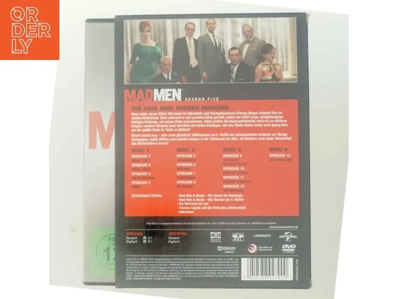 Billede 3 - Mad Men-season Five (DVD)