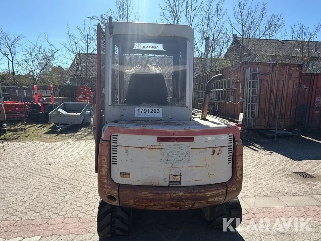 Billede 8 - Gravemaskine Takeuchi TB035