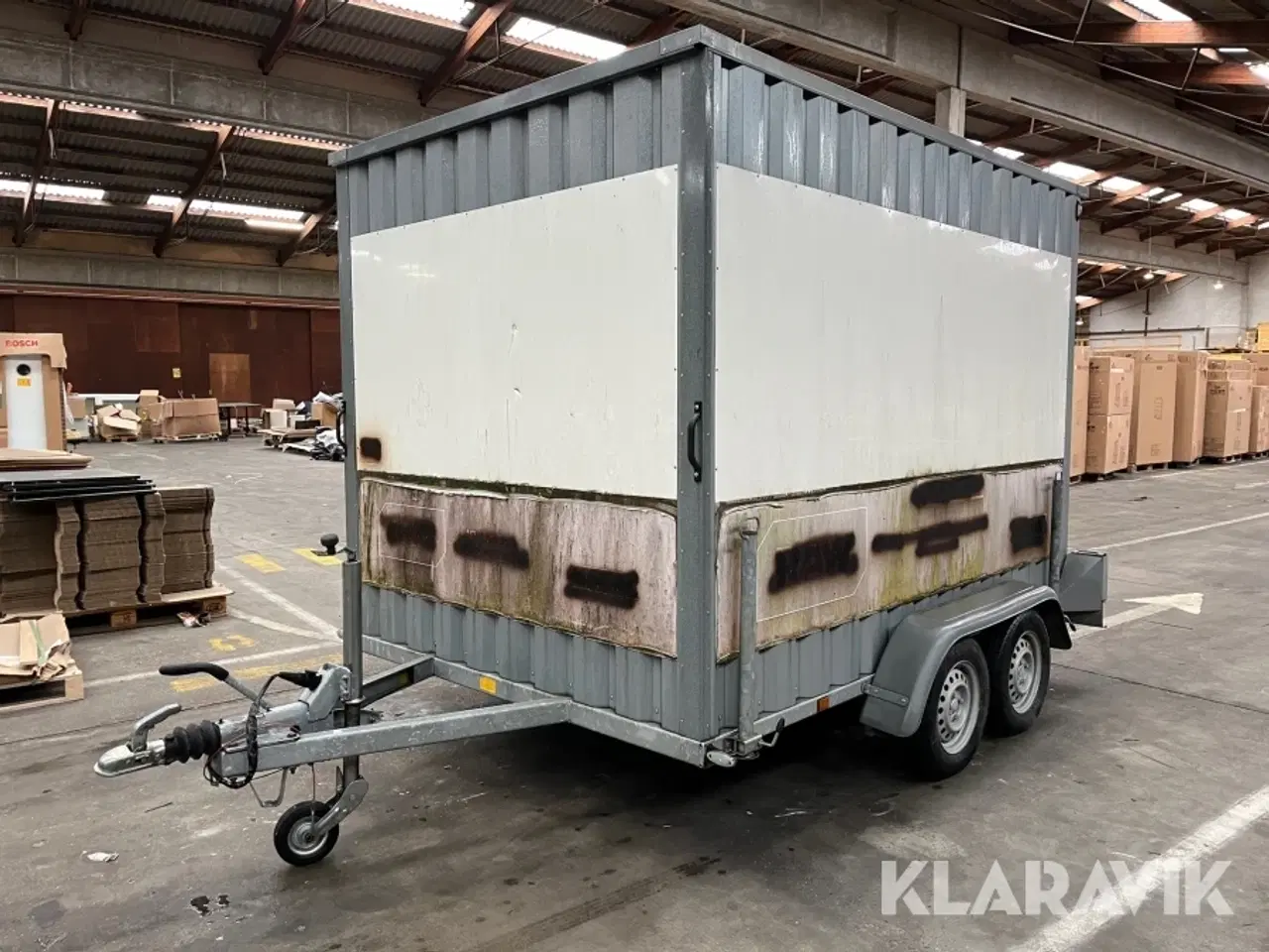 Billede 1 - Lukket trailer Variant 2000kg - med bremser