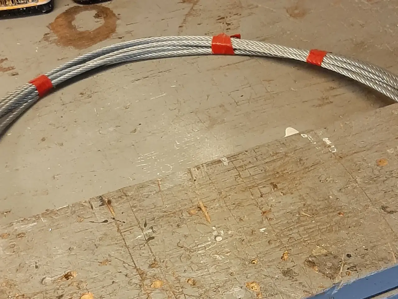 Billede 1 - Spil wire, 1 stk ø4 og 1 stk ø5,5