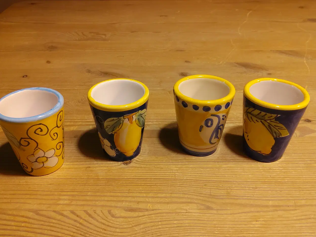 Billede 1 - Håndlavet keramik krus til espresso, varme drikke.