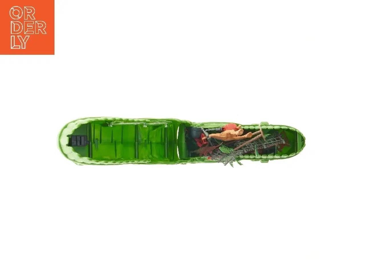 Billede 4 - Dinosaurhoved legetøj med indhold (str. 31x18 cm)