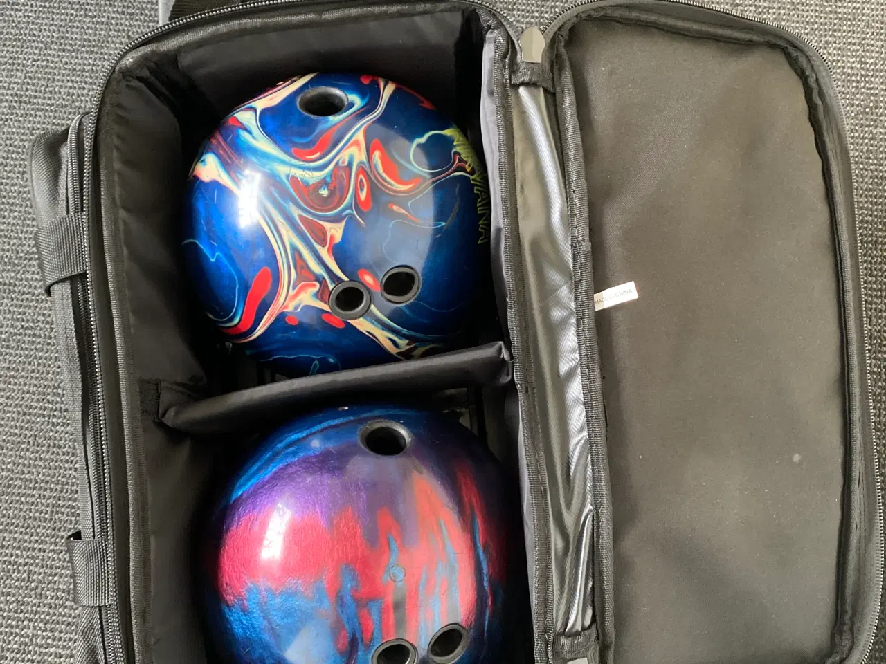 Billede 1 - Bowling taske til to kugler
