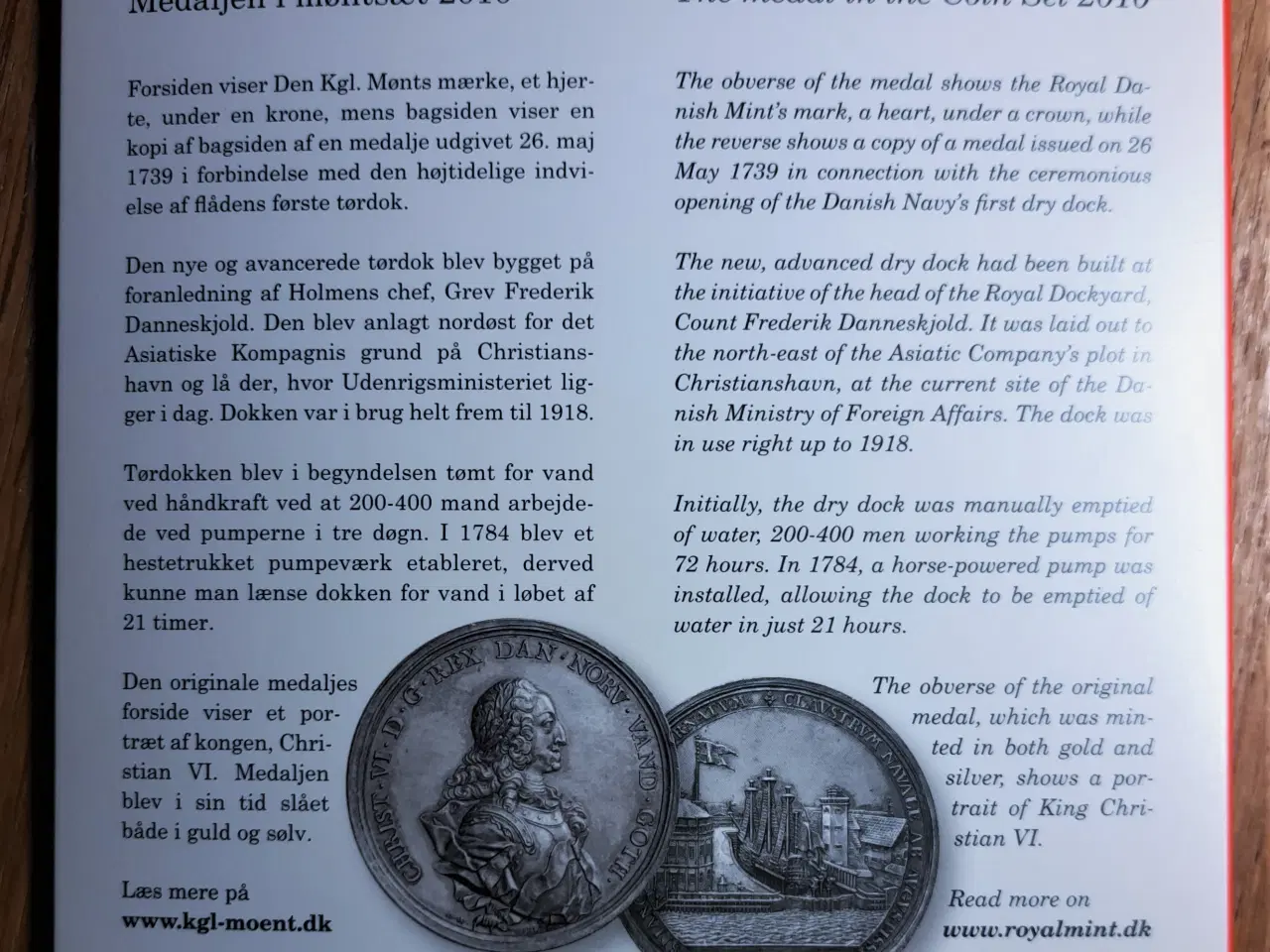 Billede 7 - DET KGL Møntsæt 2010 med FLADENS FØRSTE TØRDOK