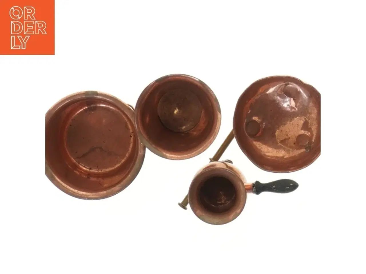 Billede 2 - Kobber mini dekorationspotter fra Cavalier (str. 7-8 cm)