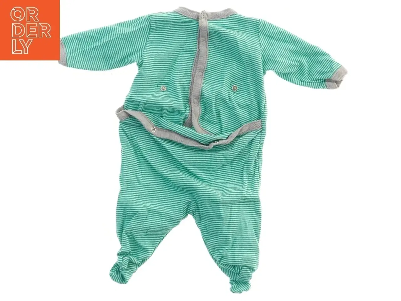 Billede 2 - Stribet heldragt til baby fra Petit Bateau (str. 50)
