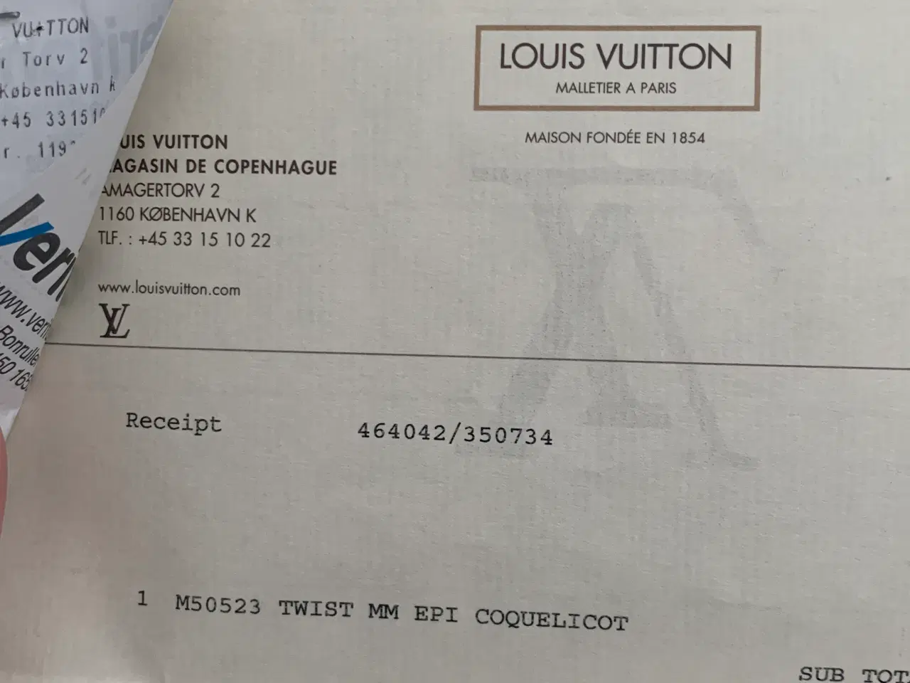 Billede 4 - Louis Vuitton twist mm Næsten er ny