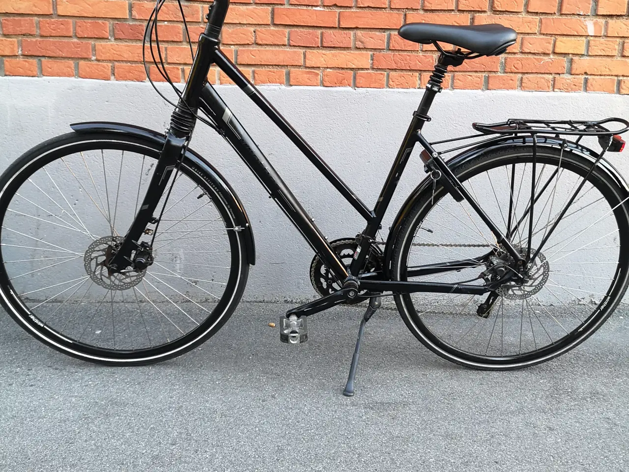 Billede 1 - Winther CORNWALL Sort . 18 gear, 52 cm , basta lås