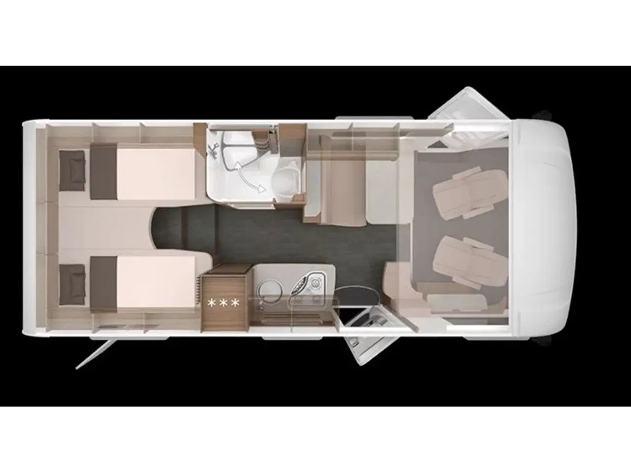 Billede 4 - 2023 - Knaus L!VE I 650 MEG   Knaus L!VE I 650 MEG 2023 - Kan ses nu hos Camping-Specialisten.dk