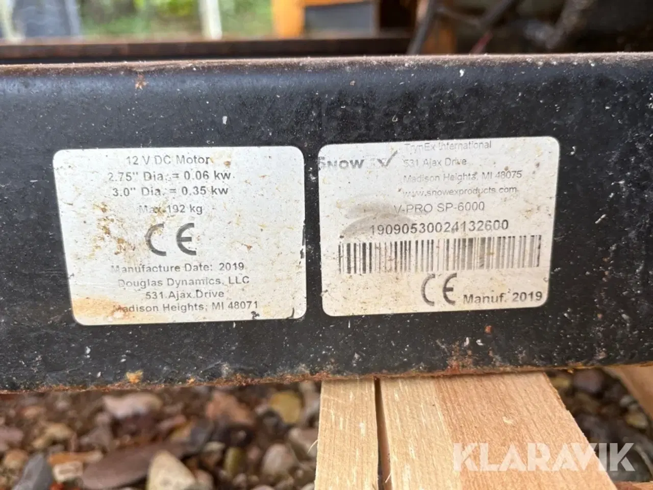Billede 5 - Saltspreder Snowex V.Pro SP-6000