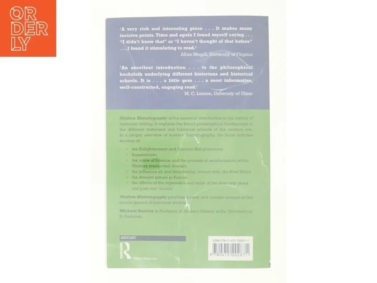 Billede 2 - Modern Historiography af Michael Bentley (Bog)