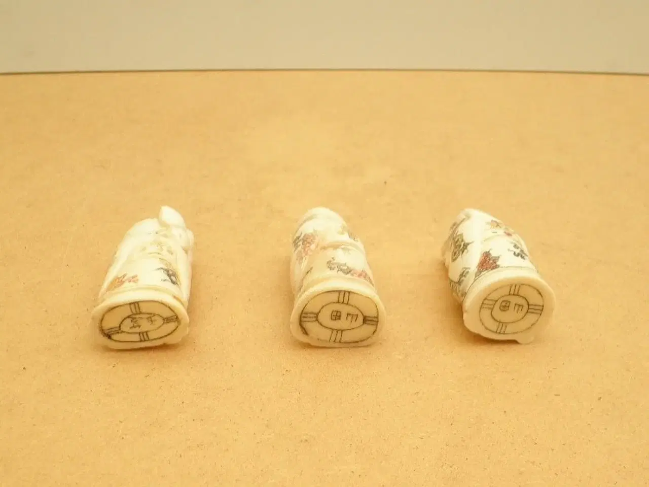 Billede 3 - 3 japanske netsuker