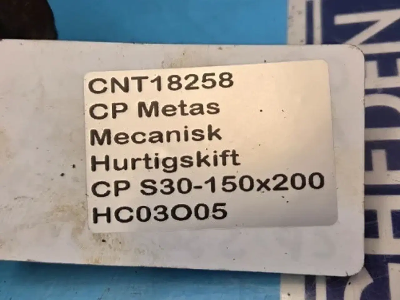 Billede 22 - CP Metas S30-150x200 Mecanisk Hurtigskift