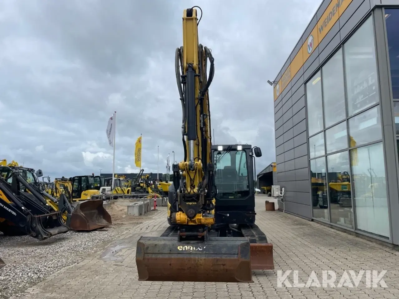 Billede 2 - Gravemaskine Yanmar Vio80-1A med rotortilt