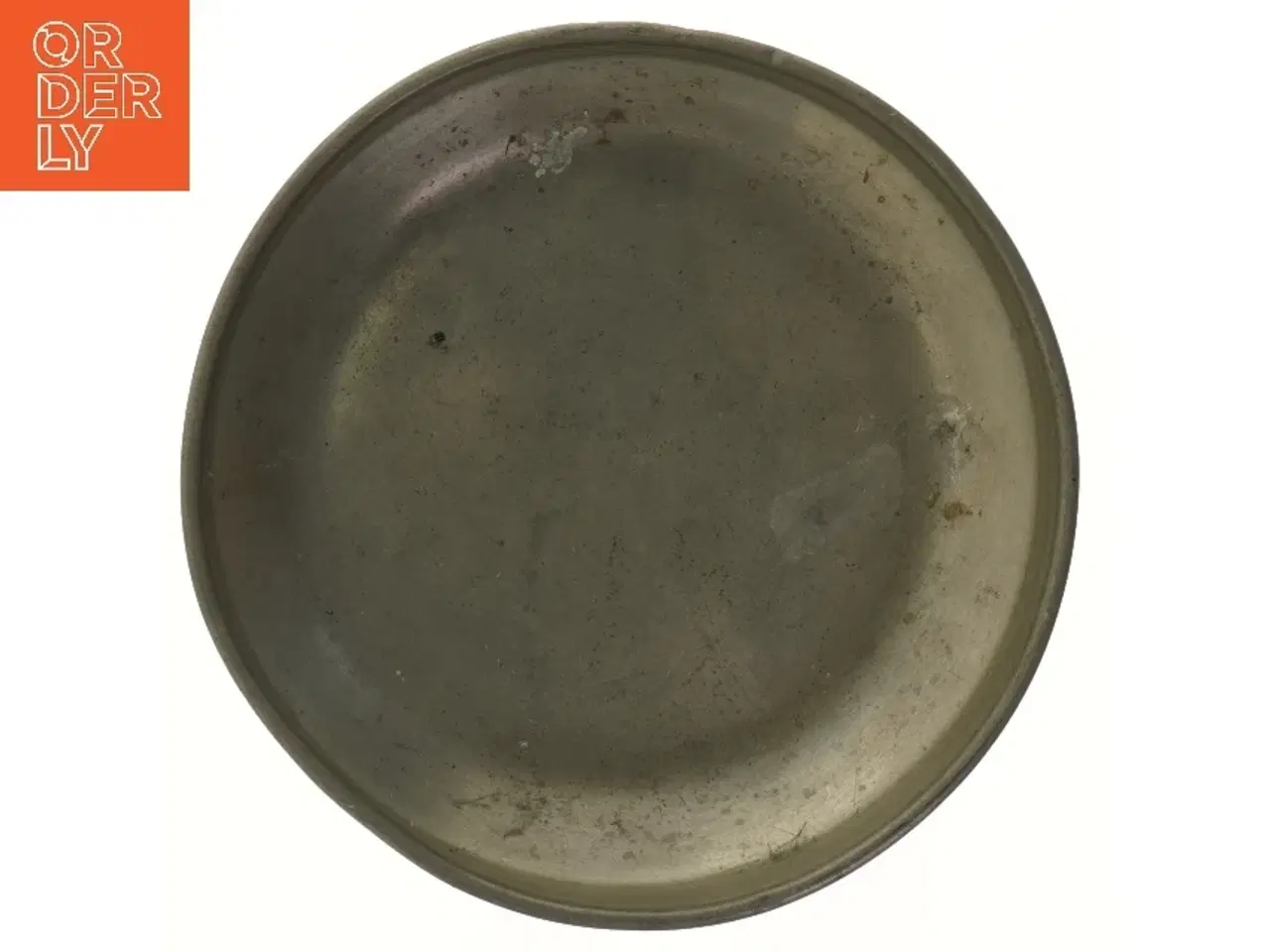 Billede 2 - Dekorativ metalfad (str. Ø 23,5 cm)