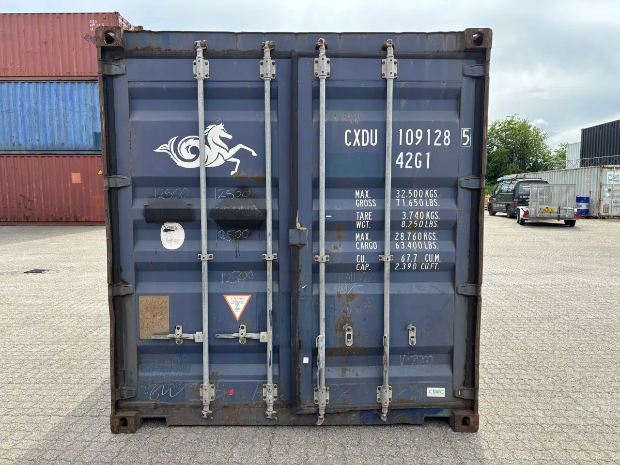 Billede 1 - 40 fods Container DC - ID: CDXU 109128-5