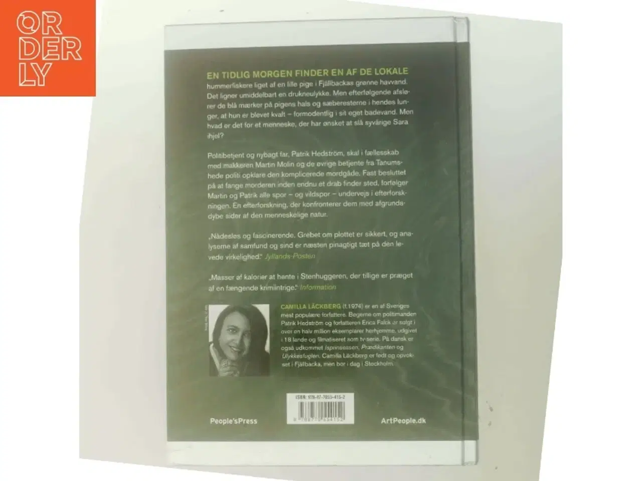 Billede 3 - Stenhuggeren : kriminalroman af Camilla Läckberg (Bog)