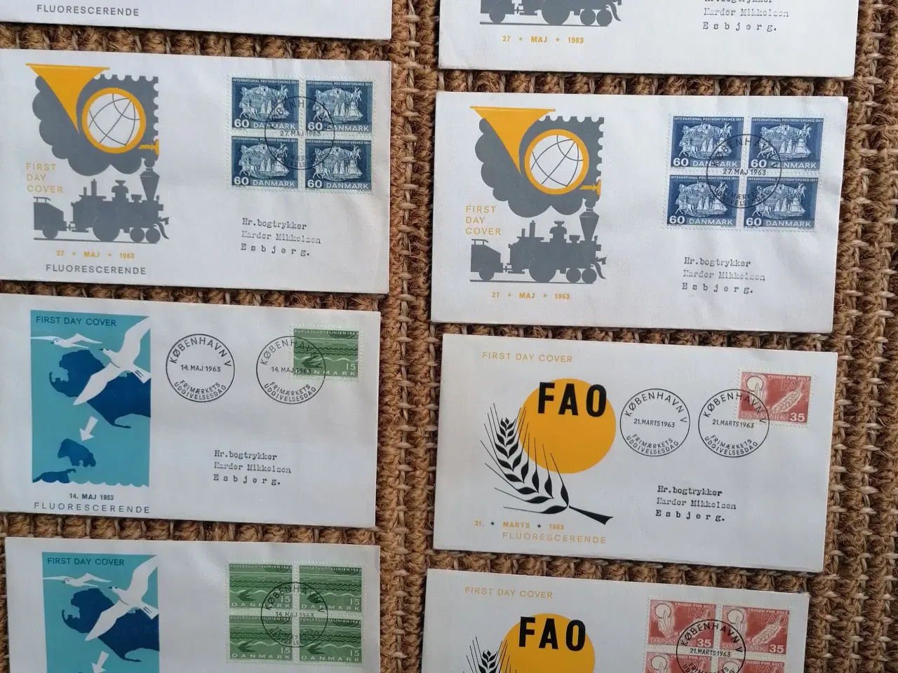 Billede 16 - Førstedagskuverter og ustemplede frimærkemapper