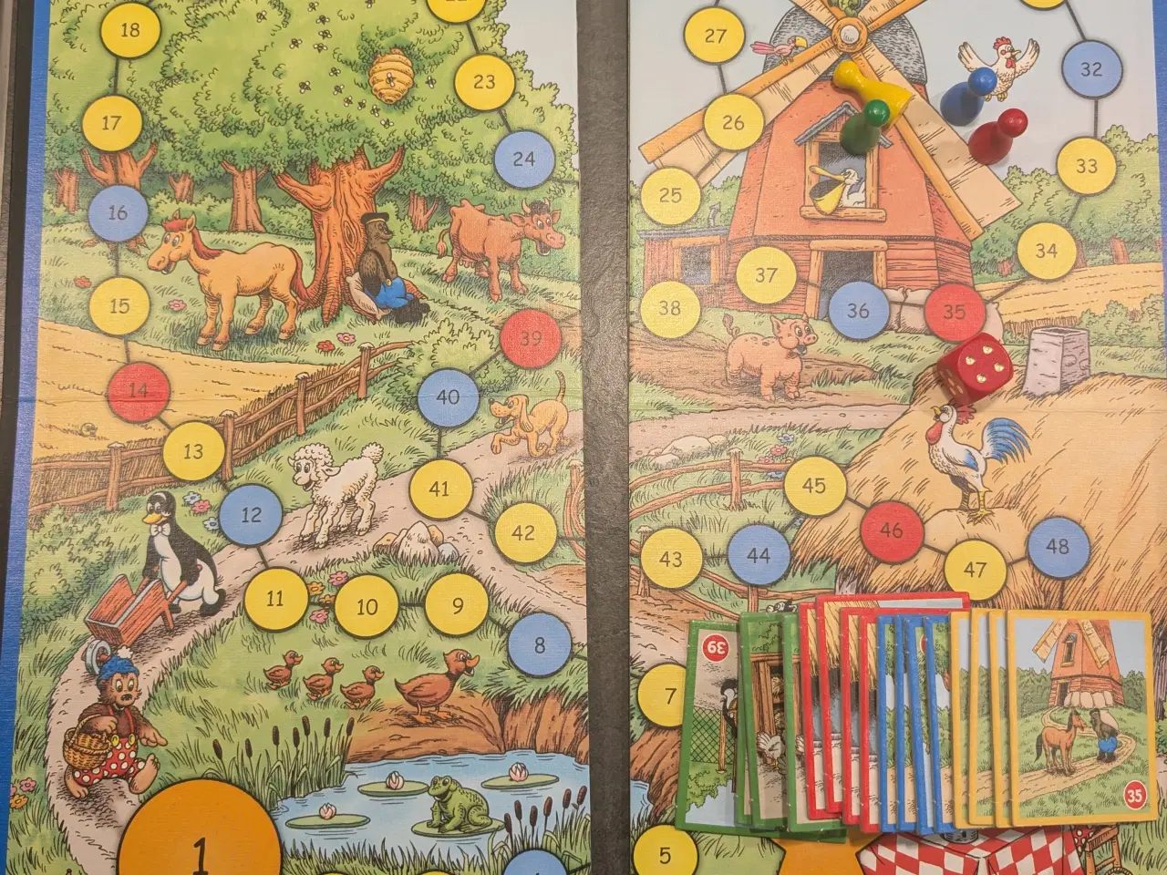 Billede 2 - Rasmus Klump Dyresnakspillet - Brætspil