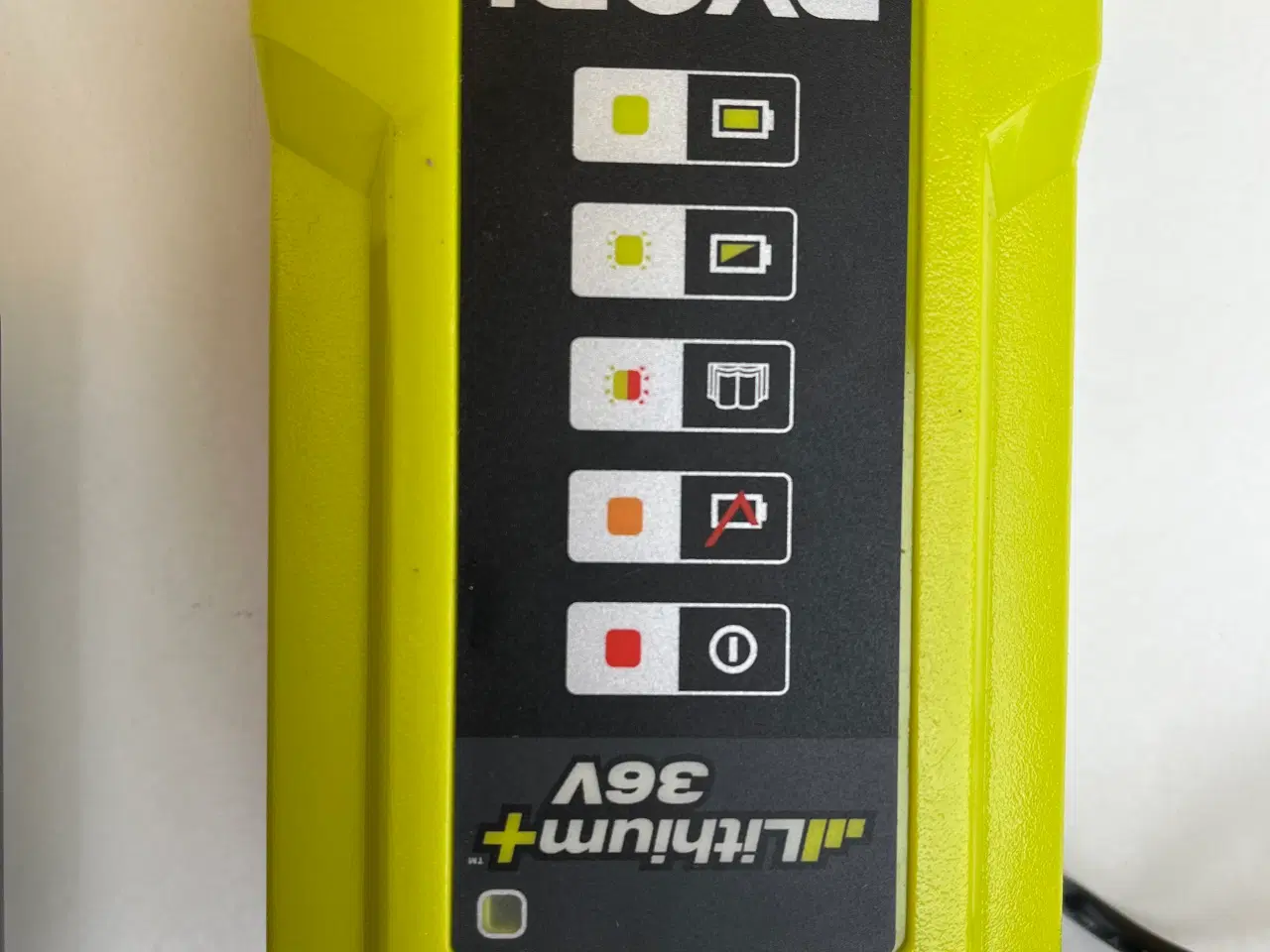 Billede 5 - Ryobi 36V 2.0Ah batteri og oplader sælges