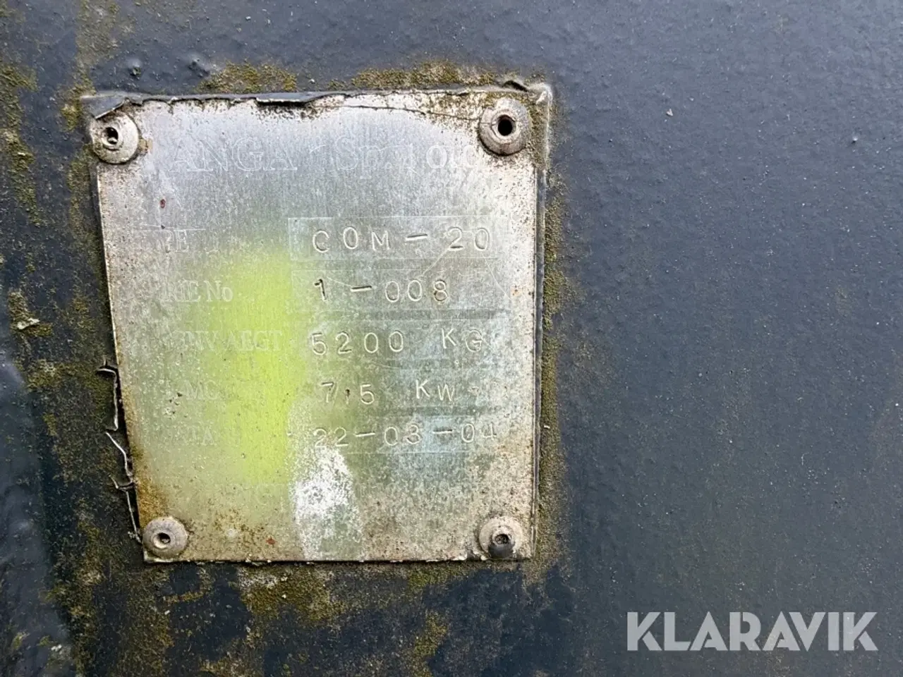 Billede 11 - Container Komprimator stationær affaldscontainer