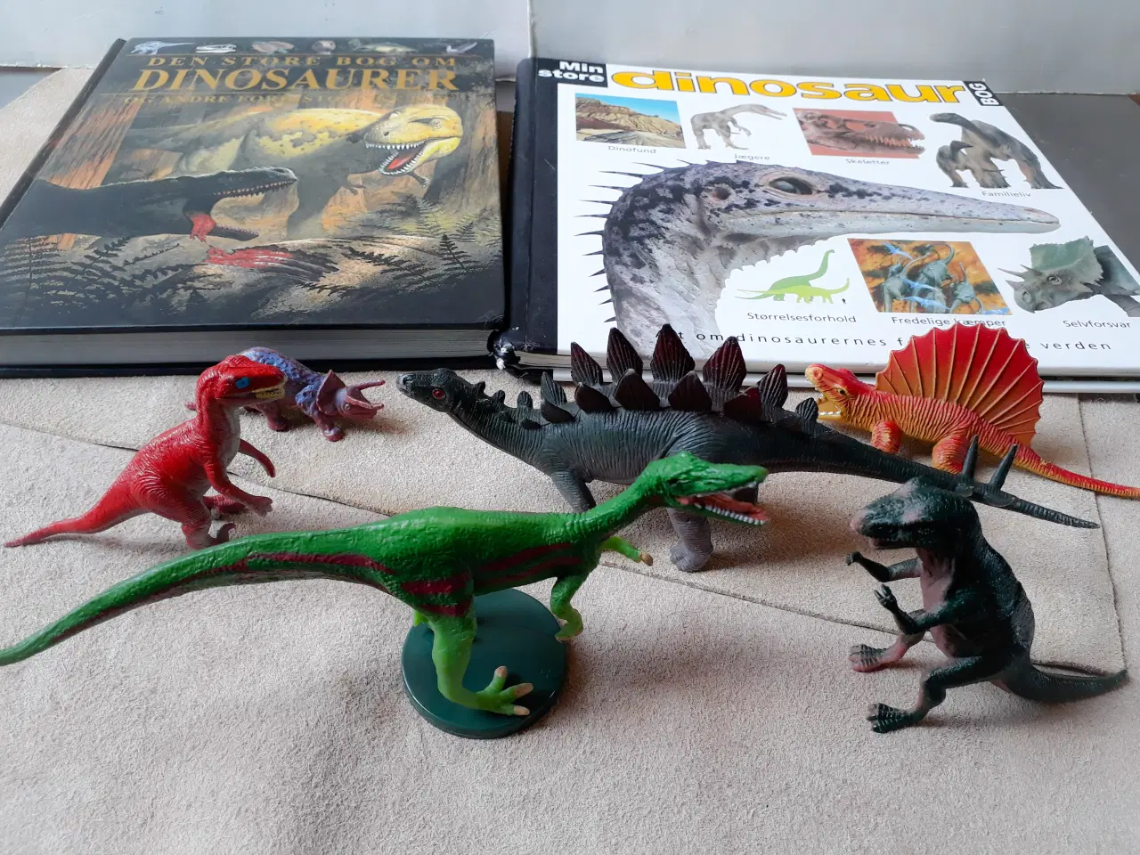 Billede 4 - 2 Dino Bøger, 6 Dinosaur