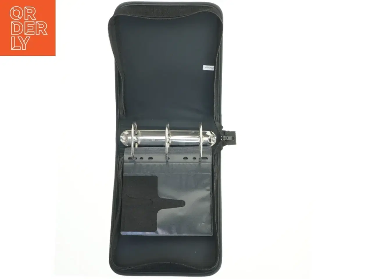 Billede 5 - Sort A4 mappe med lynlås (str. 27x23 cm)