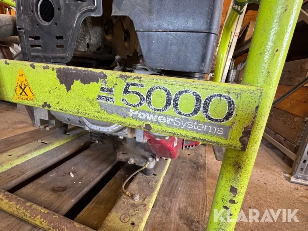 Billede 9 - Generator og klipper PowerSystems 5000 med 2 styks klippere