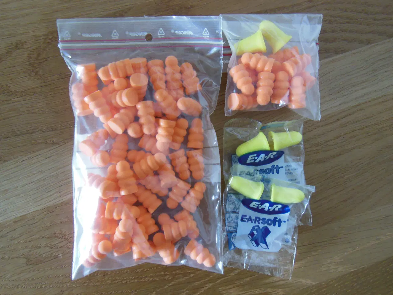 Billede 1 - 40 par NYE ørepropper - høreværn