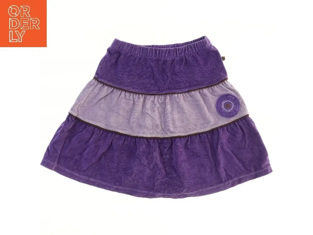 Billede 1 - Lilla nederdel med lag fra Småfolk (str. 122)