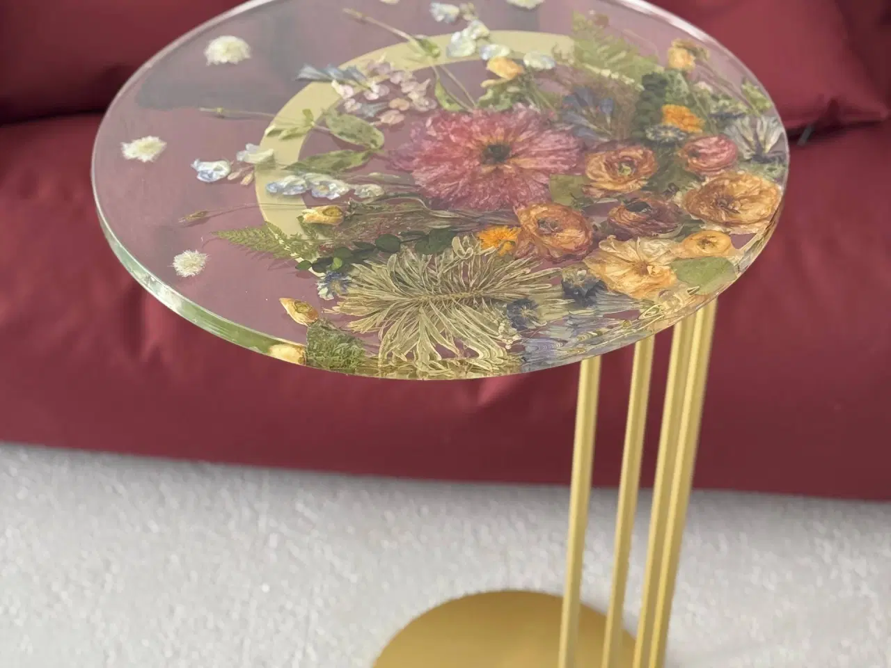 Billede 3 - Handmade Epoxy Resin Coffee Table – A Touch of Nat