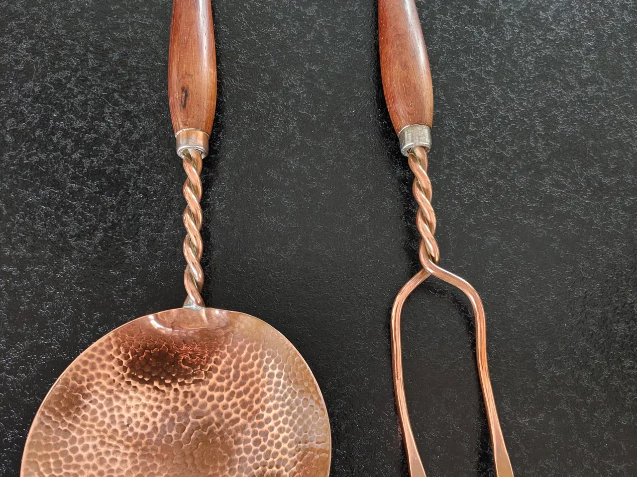 Billede 4 - Flotte vintage kobber køkkenredskaber