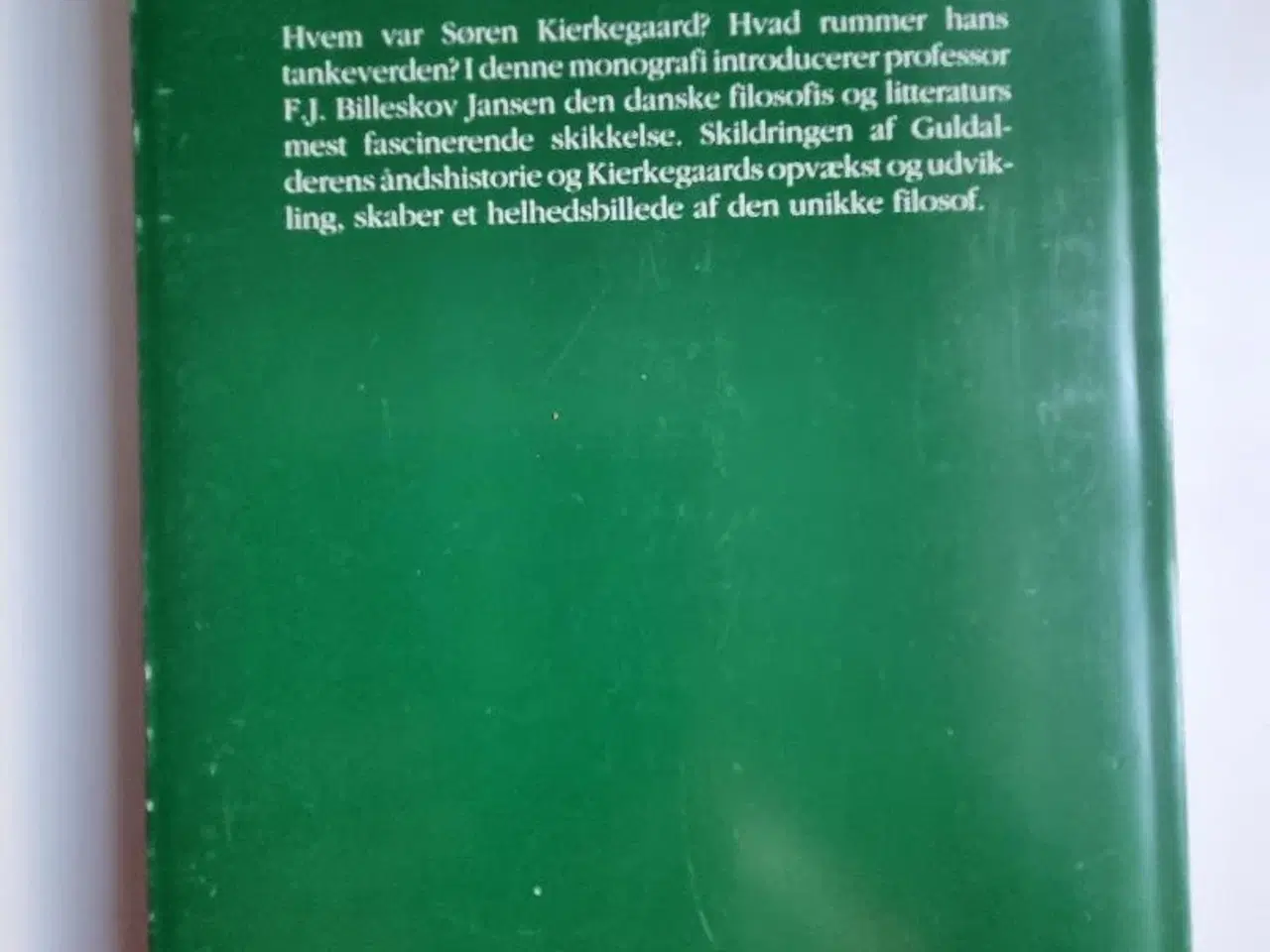 Billede 1 - Billeskov Jansen: Kierkegaard