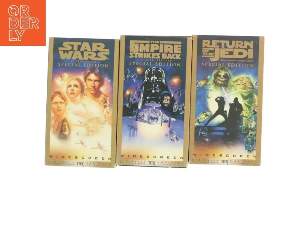 Billede 1 - Star Wars Trilogy Special Edition med Mark Hamill (VHS)