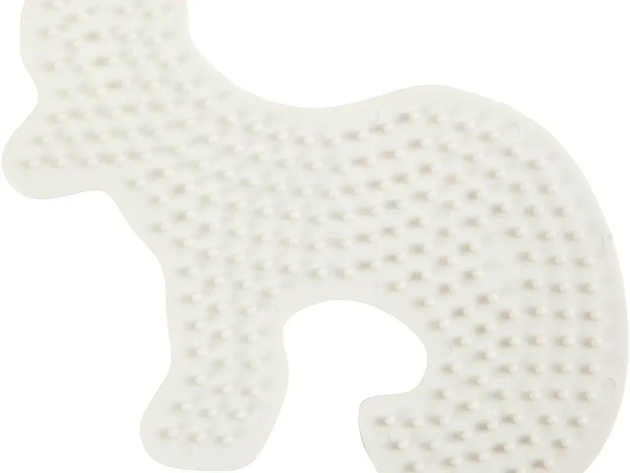 Billede 1 - NABBI BioBeads Perleplade, ræv, str. 9,5x13,4 cm, medium, 1 stk.