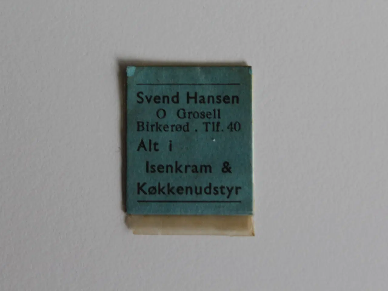 Billede 1 - Frimærkepenge: SVEND HANSEN, BIRKERØD