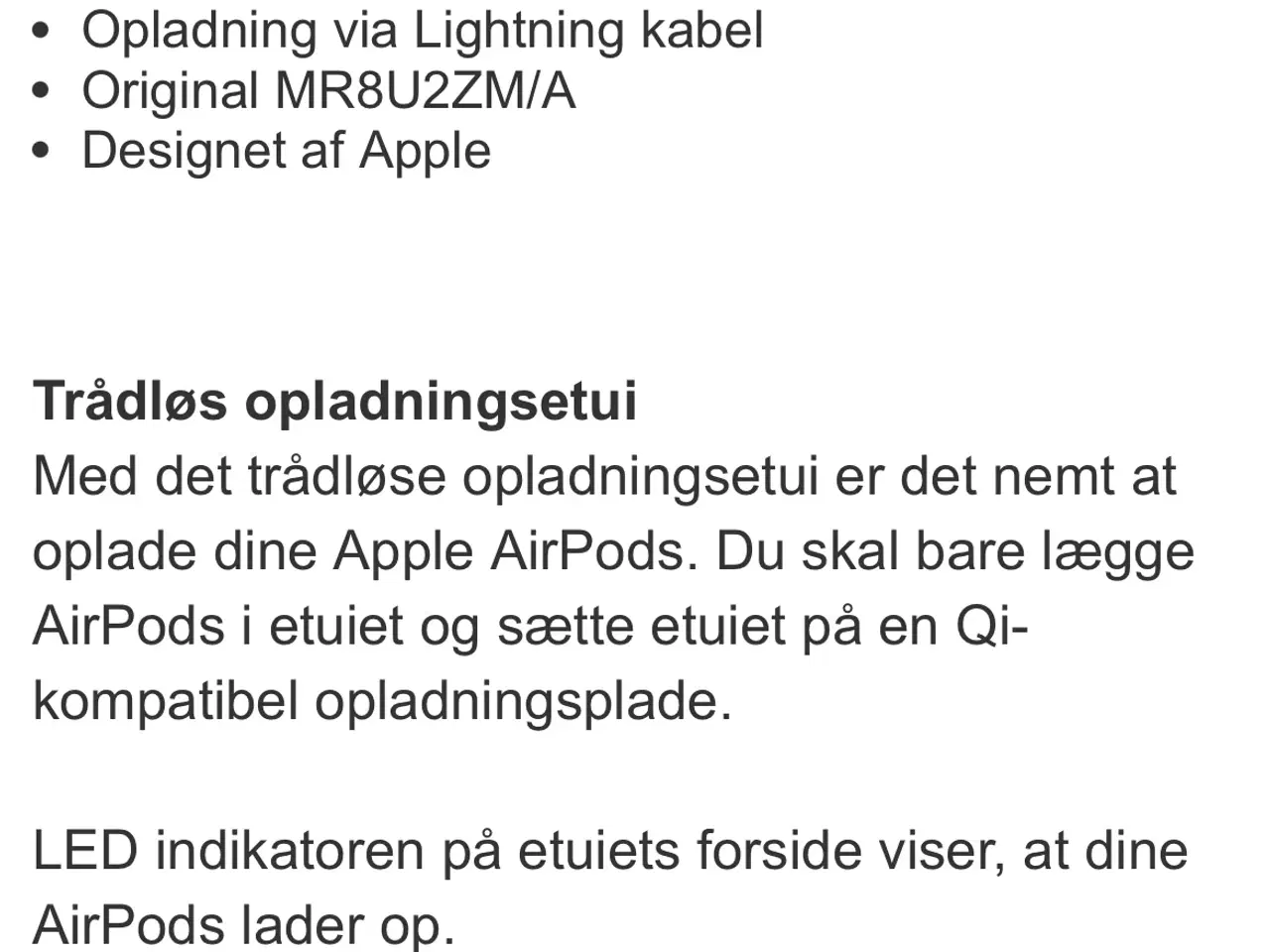 Billede 8 - Trådløs opladningsetui til Airpods 2. generation