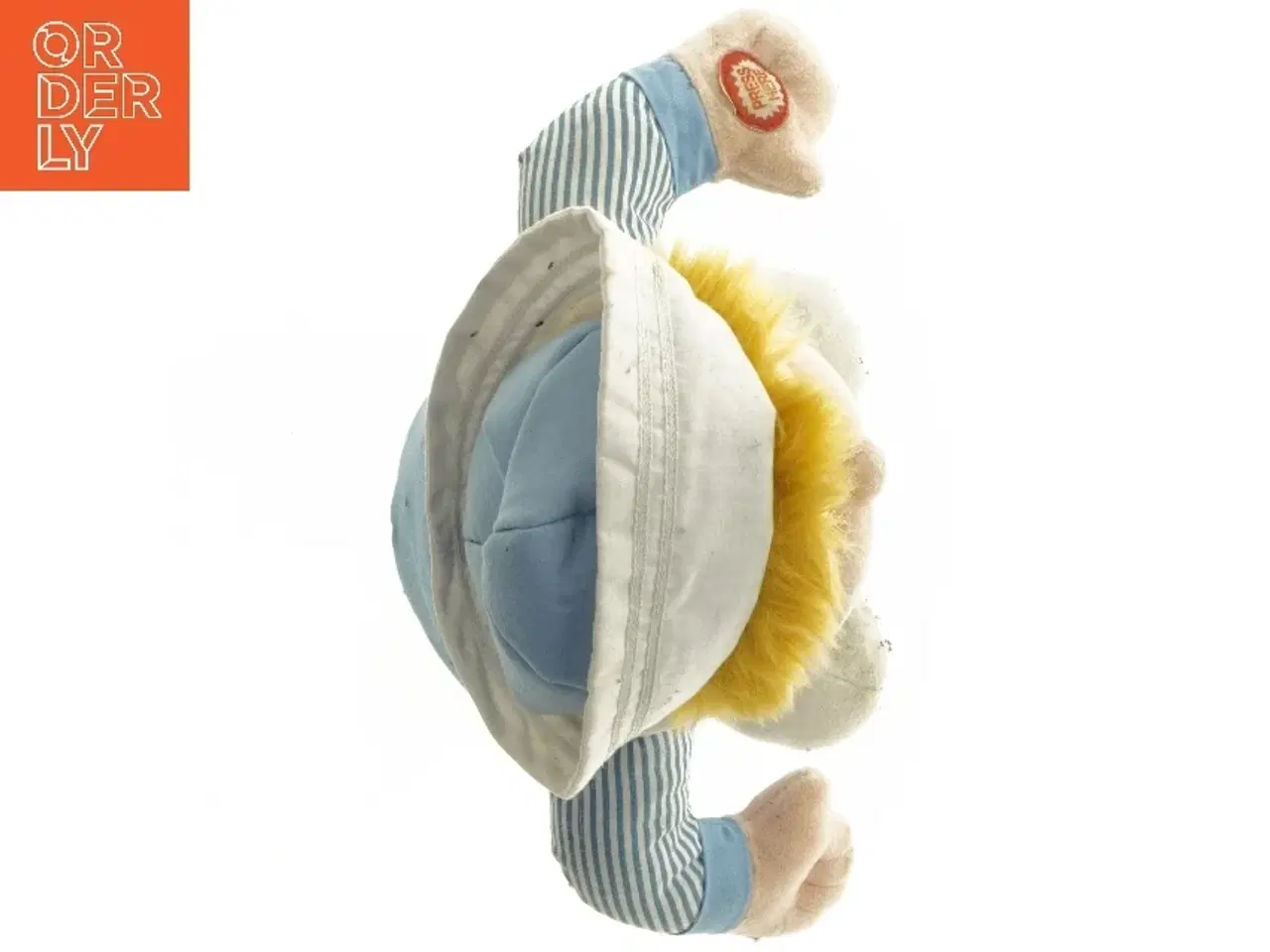 Billede 5 - Blå og hvid stofdukke