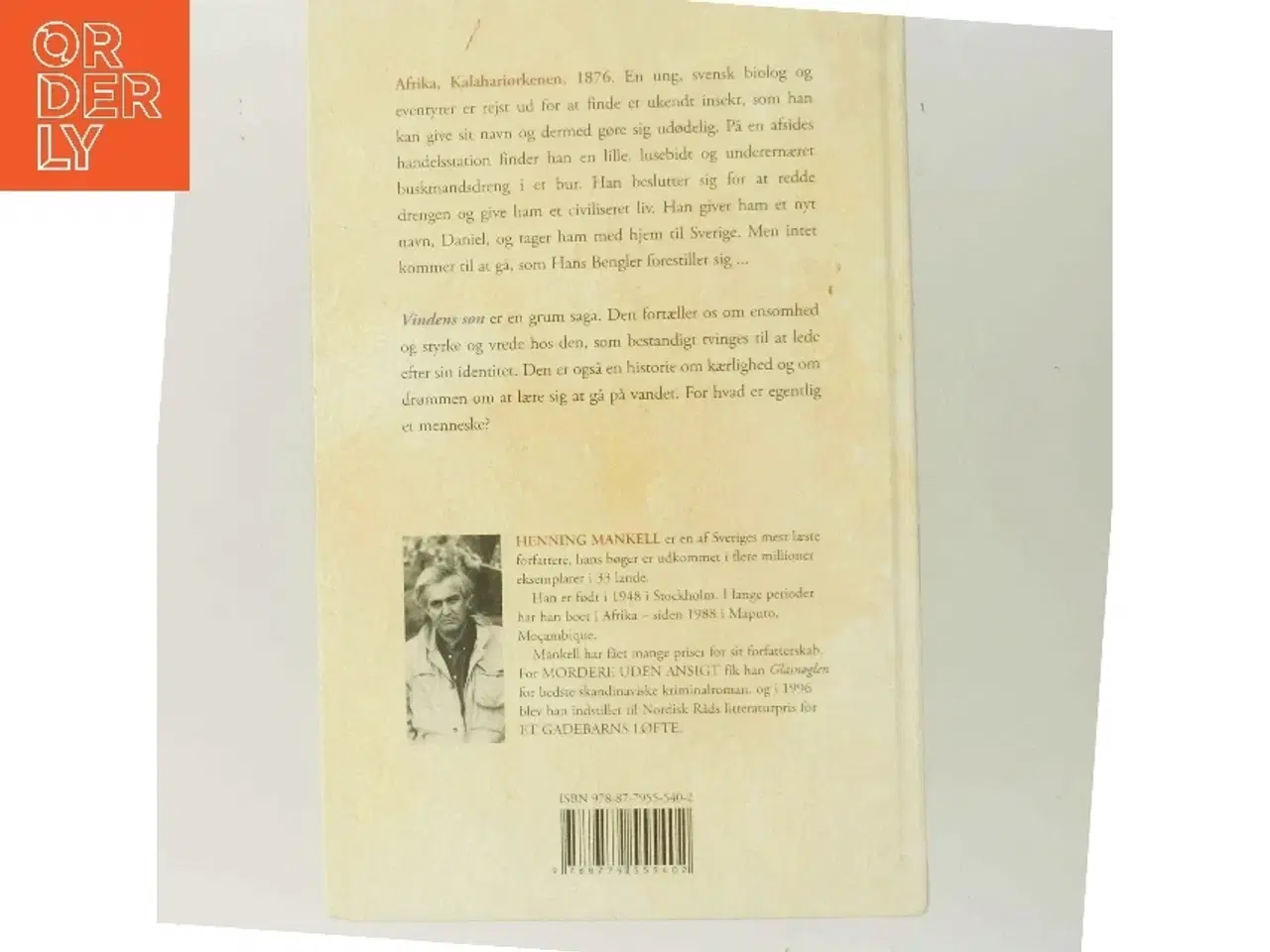 Billede 3 - Vindens søn af Henning Mankell (Bog)