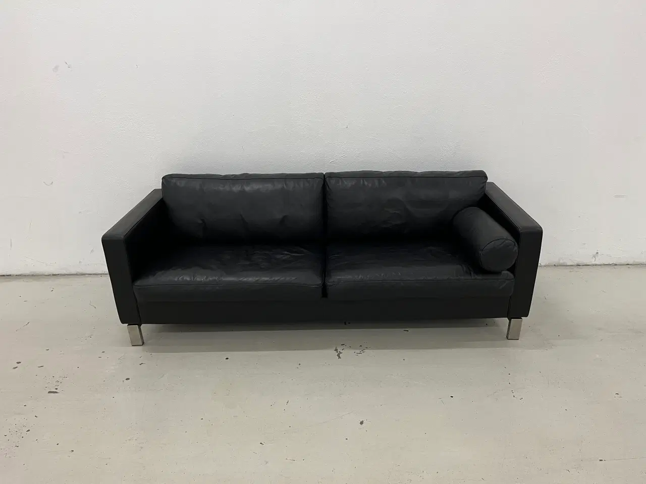 Billede 2 - Mogens Hansen MH321 3 Pers.Sofa i sort premium.