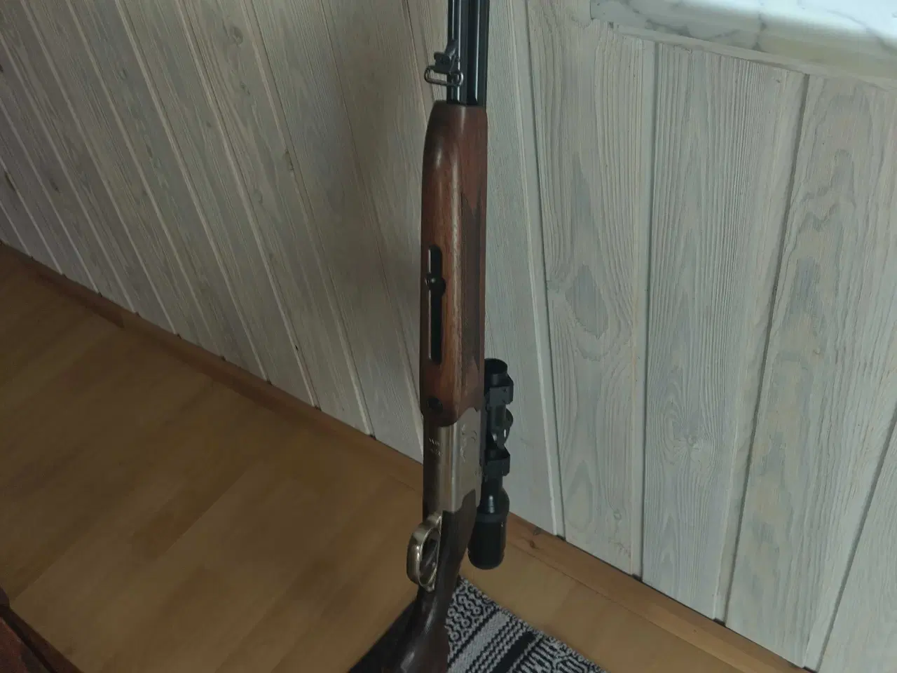 Billede 4 - Valmet dobbelt løbet 30-06 med drivkikkert amu 60