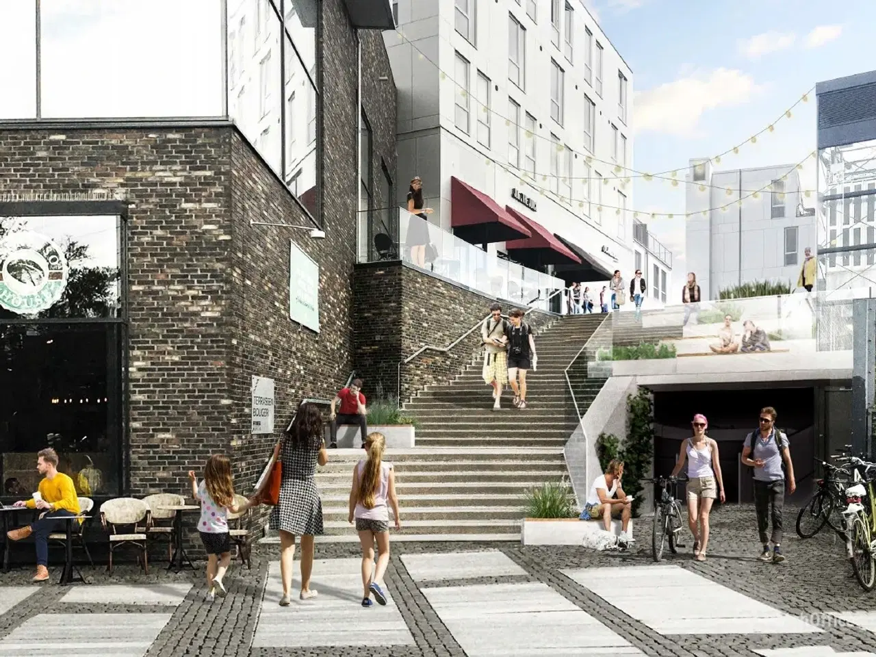 Billede 2 - Kontorlokale i Kronen beliggende på Vanløse Tog- og Metrostation