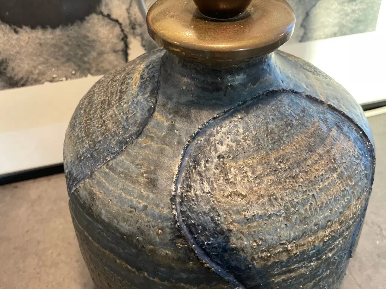 Billede 3 - Bordlampe fra Sahl Keramik