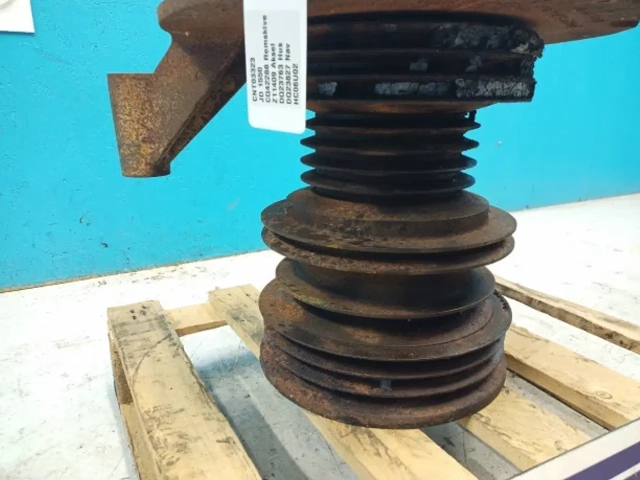 Billede 2 - John Deere 1550 Motorremskive