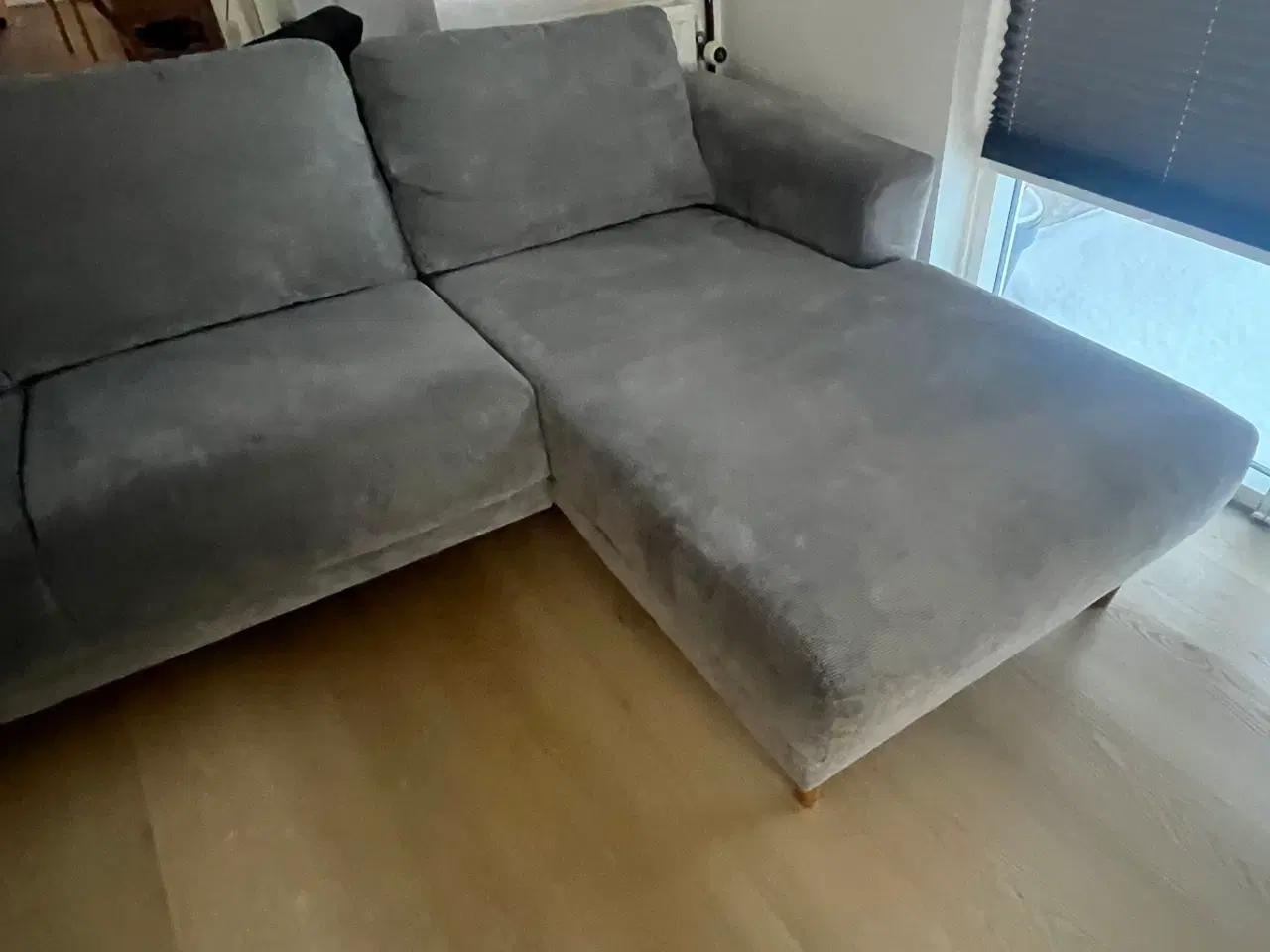 Billede 3 - Sofa med chaiselong 