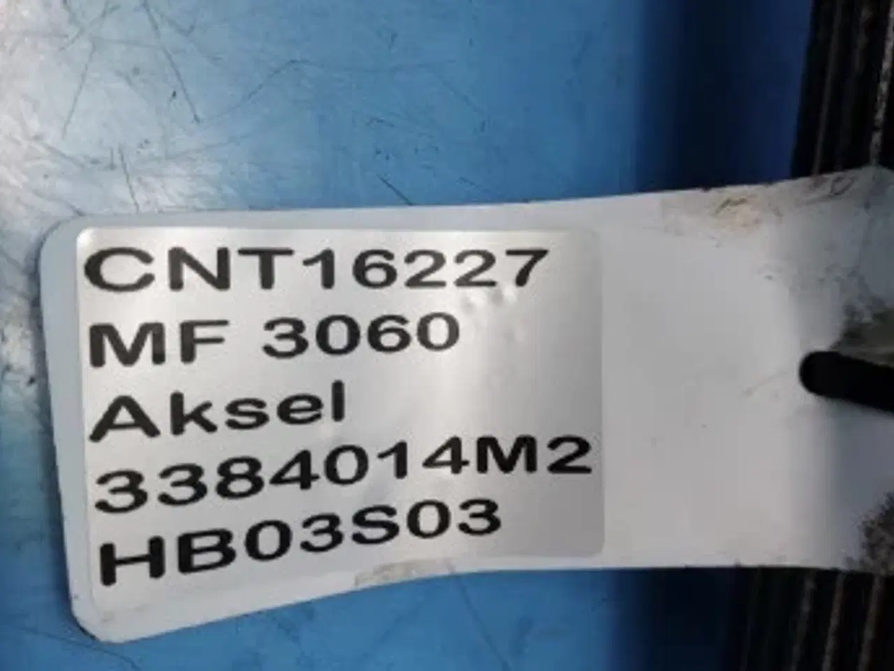 Billede 11 - Massey Ferguson 3060 Aksel 3384014M2